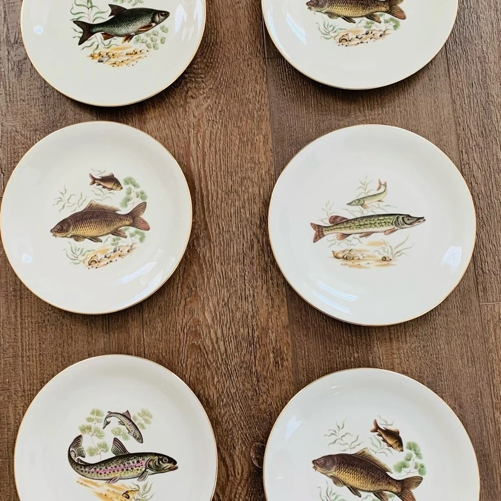 Johann Seltmann Vihenstrab porcelain plates from Germany